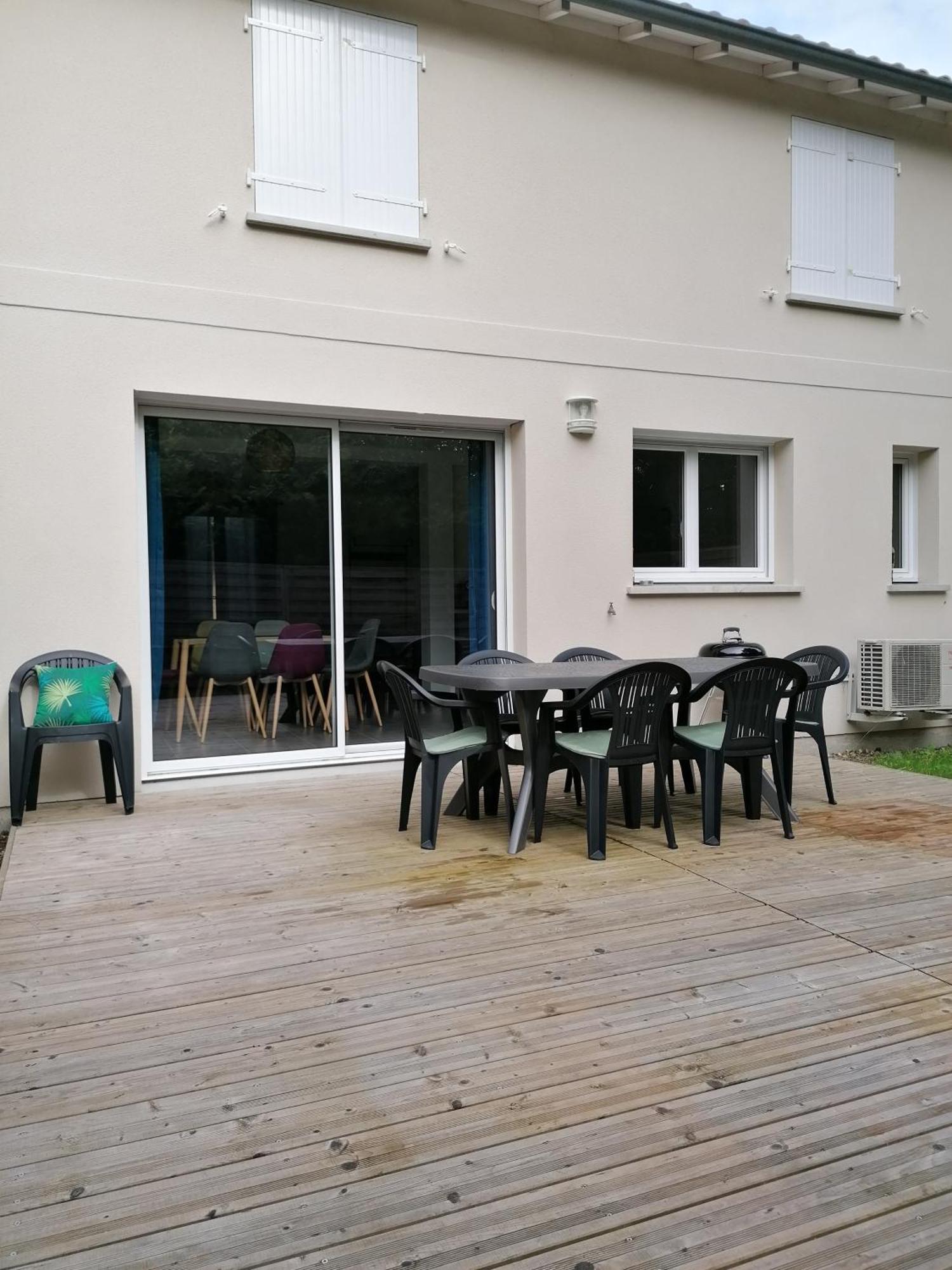 Maison Climatisee 3 Chambres Au Coeur Des Vignobles Bordeaux Leognan Bagian luar foto